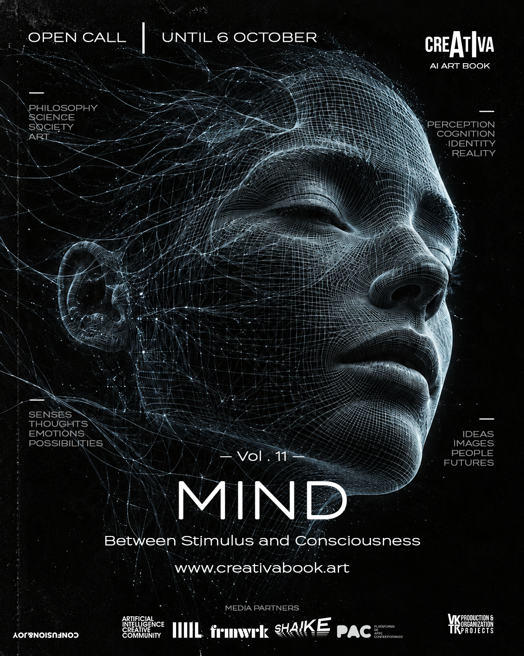 creAtIva Vol. 11 MIND call poster